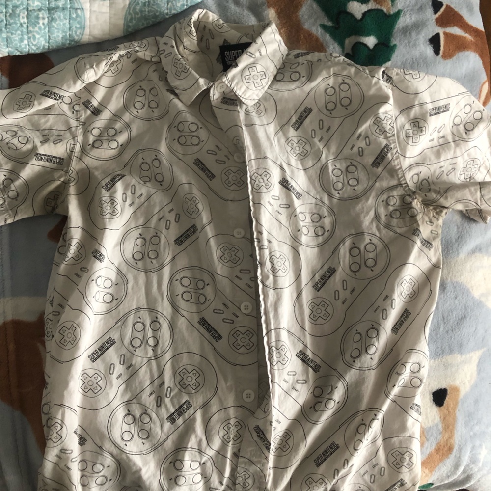Super Nintendo Controller Print Shirt